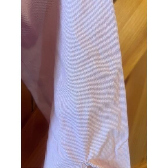 Eddie Bauer Shirt Wrinkle Resistant 3/4 Sleeve Striped Stretch Button Up XS (104 - Picture 4 of 5
